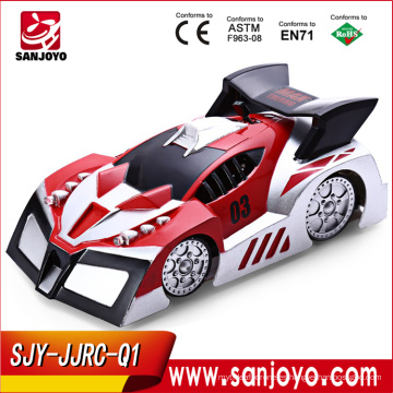 JJRC Q1 Infrared RC Wall Creeping coche escalada coche de juguete llevó el coche de control de radio ligero